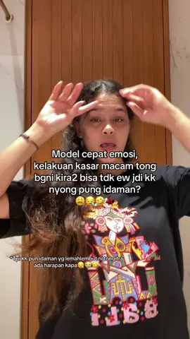 Susah kalo tahan emosi😭🤣💃🏾#nona #nondhy #tiktokviral 