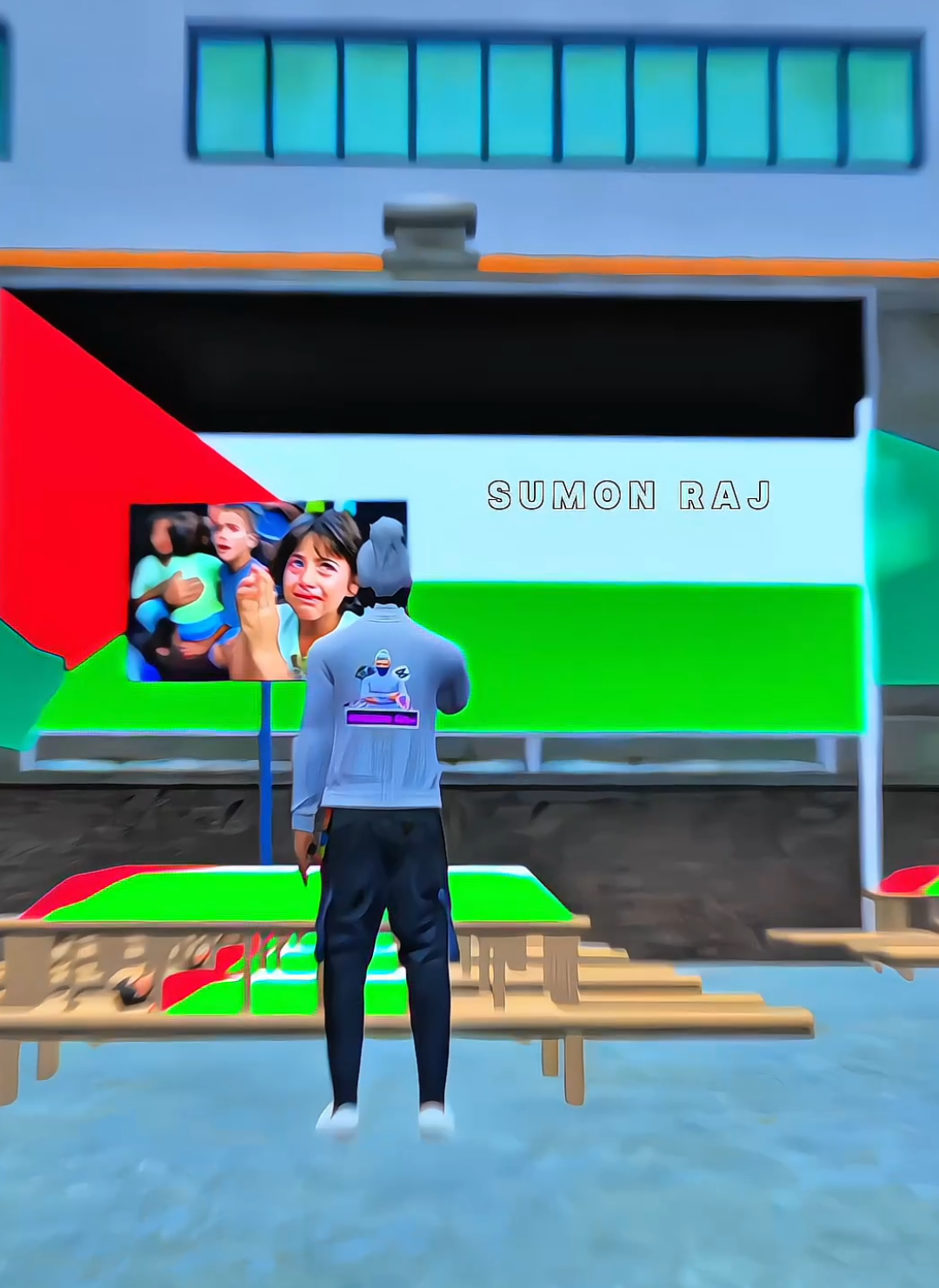 আমার কিছুই করতে পারলাম না ফিলিস্তিনের জন্য 🫂🇵🇸🇧🇩🥹🥹. . . .#foryou #FreeFire #foryoupage #viralvideo #sumonraj3d 