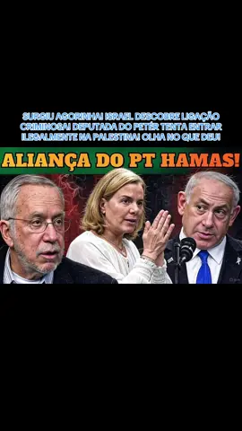 SURGIU AGORINHA! ISRAEL DESCOBRE LIGAÇÃO CRIMINOSA! DEPUTADA DO PETÉR TENTA ENTRAR ILEGALMENTE NA PALESTINA! OLHA NO QUE DEU #bolsonaro #lula #noticias #politica #cortes 