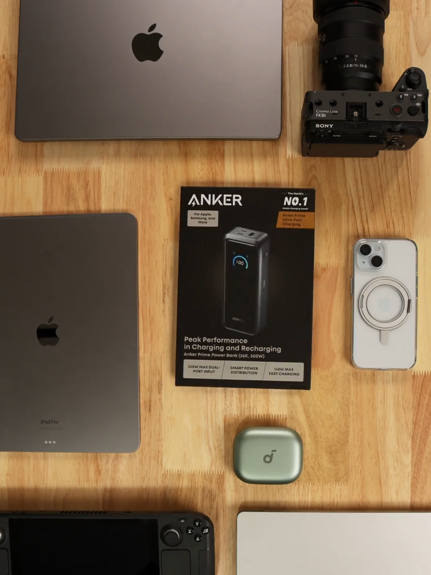 Unbox the good stuff. Anker Prime Power Bank ⚡26,250mAh ⚡300W ⚡TSA-approved