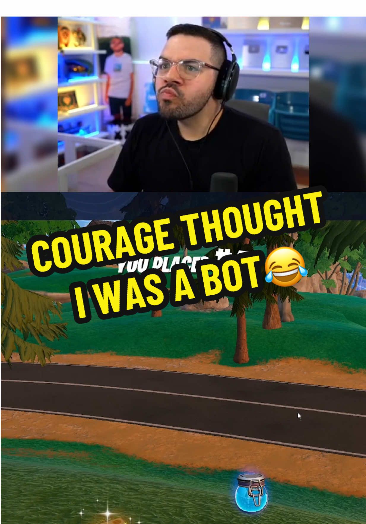 @Jack CouRage Dunlop thought I was a bot! 😂 #fortnite #fortniteclips #fortnitememes #fortnitebr #fortnitefunny 