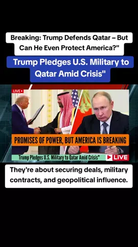 Breaking: Trump Defends Qatar – But Can He Even Protect America?