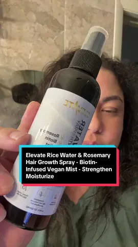 If you’re working on stronger, thicker, healthier hair — this is mature hair approved 🙌✨ Meet the Elevate Rice Water & Rosemary Hair Growth Spray — slow-brewed right here in the USA 🇺🇸 for maximum freshness and potency. Infused with fermented rice water + rosemary + mint + biotin, it stimulates scalp circulation, helps reduce shedding, and keeps strands hydrated without feeling greasy. Perfect for all hair types — color-treated, curly, or straight. Free from parabens, sulfates & toxins, so your scalp stays happy while your hair gets stronger and thicker over time 💆‍♀️🌿 ⸻ #MatureHairApproved #HairGrowthJourney #RiceWaterForHair #HealthyScalp #MadeInUSA