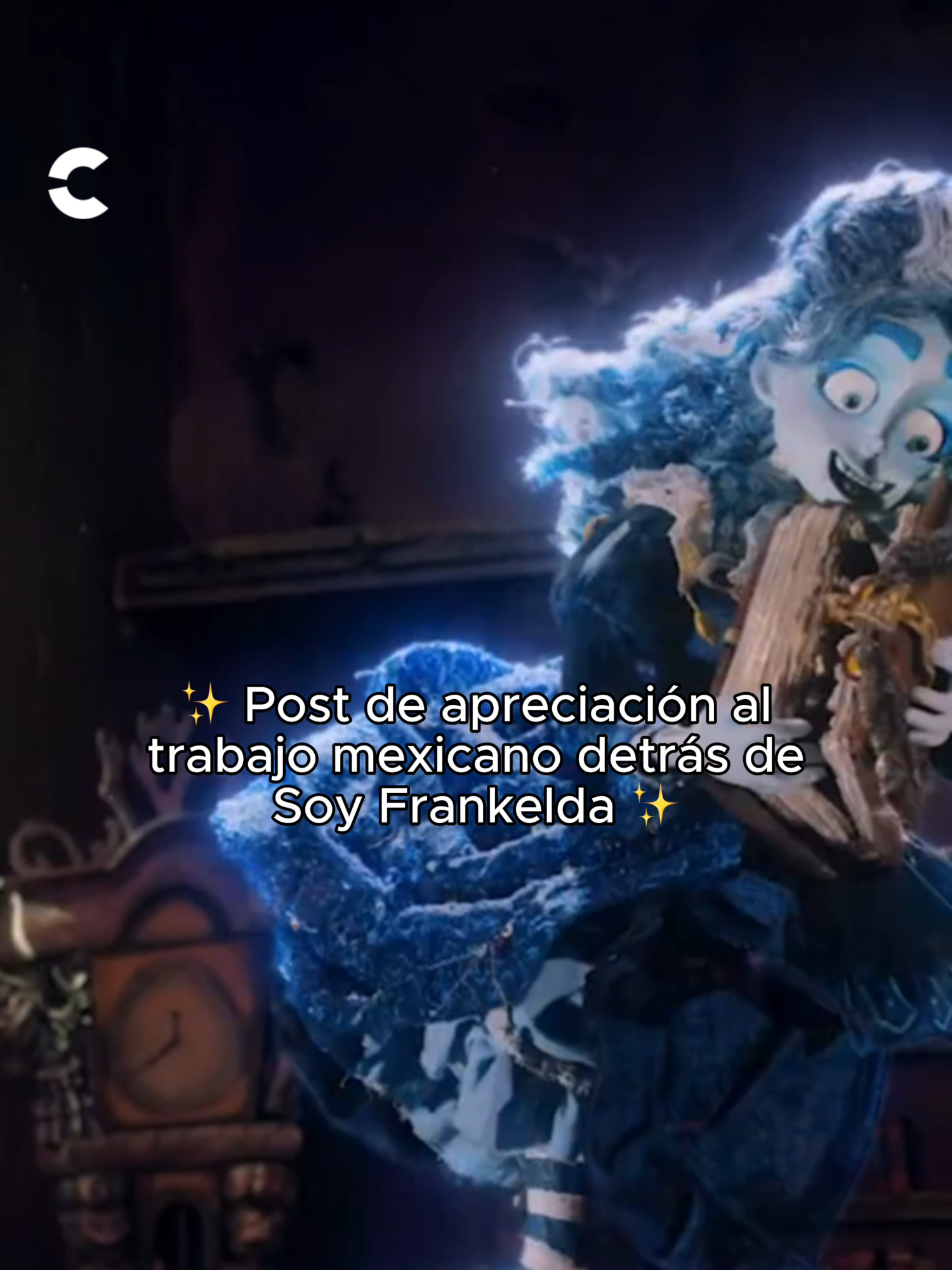 ✨ No es solo animación, es un universo completo construido con talento mexicano. ¿Y si hacemos un #DesafíoCinépolis junto a estos hermanos? ¡Déjame ideas en comentarios! #Fyp #talentomexicano #cinemafantasma #paratii #Frankelda #GuillermoDelToro #stopmotion #animacionmexicana #Cinépolis #cine