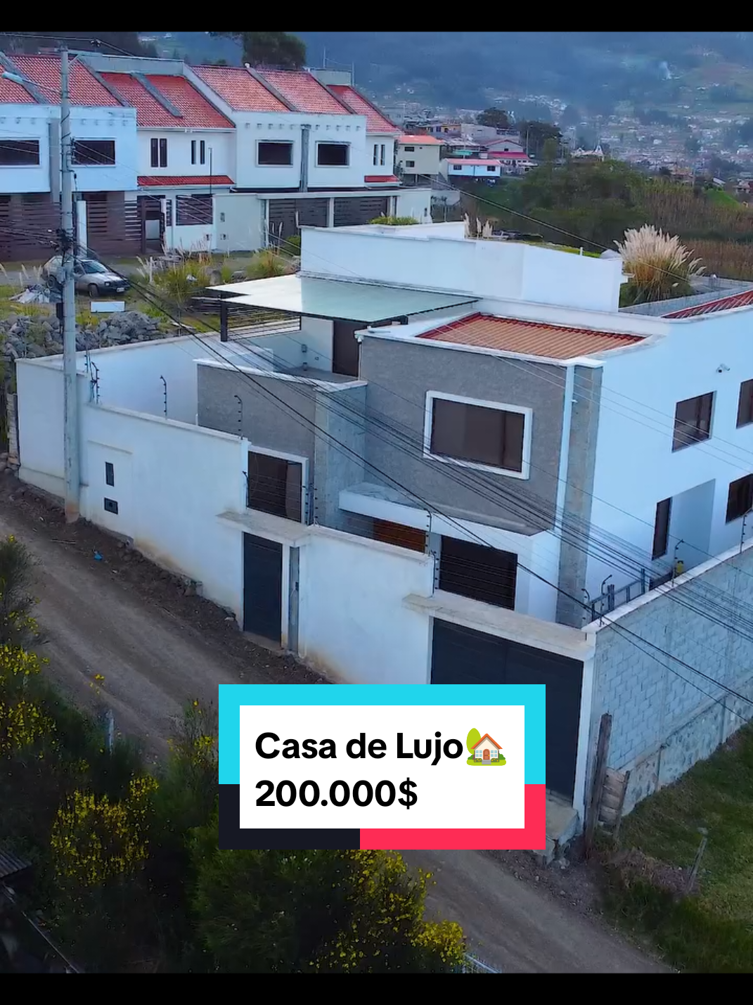 Casa de lujo en Miraflores Cuenca 🏡 #casaenventa #cuenca #sinincay #fyp #inversiones 