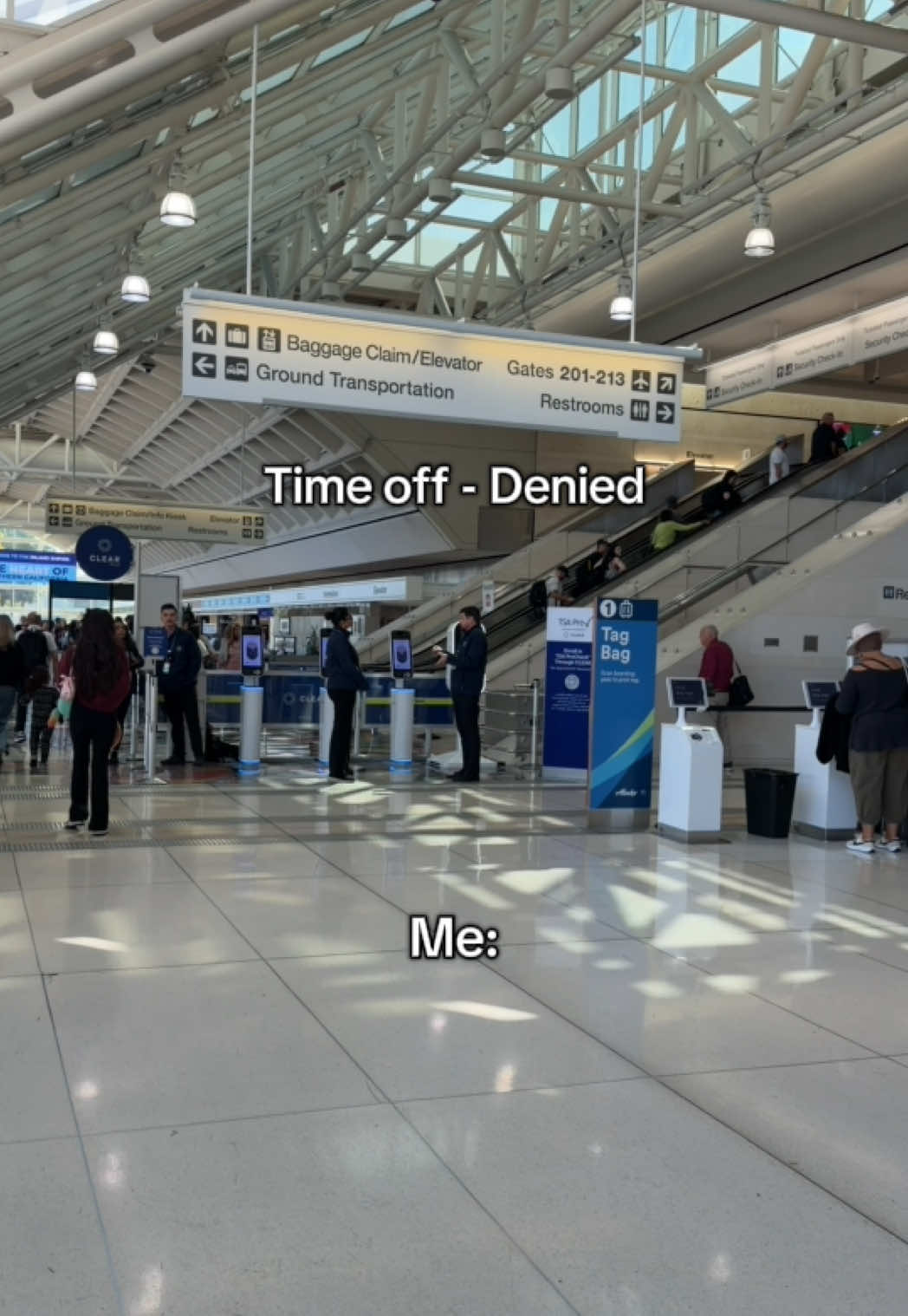 Denied my time off but can’t deny I’m the one who keeps it running. 😂✌️