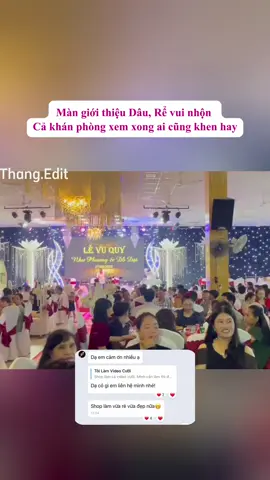 Mở màn đám cưới CDCR gây chú ý, và sôi động. Khiến ai cũng phải ngước nhìn khen hay. #wedding #videocuoi #videocuoichibi #slidecuoi #damcuoi 