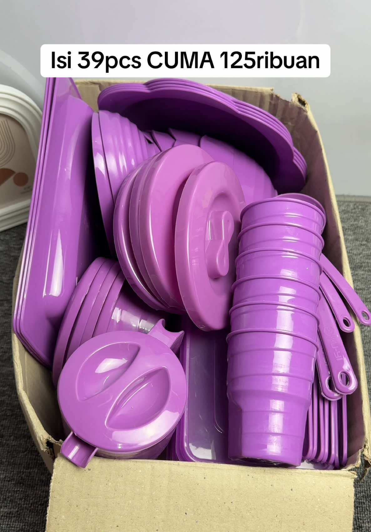 Paket perlengkapan makan murah isi 39pcs #setpiringmakan #piringmakan #piring #piringplastik #prasmananset 