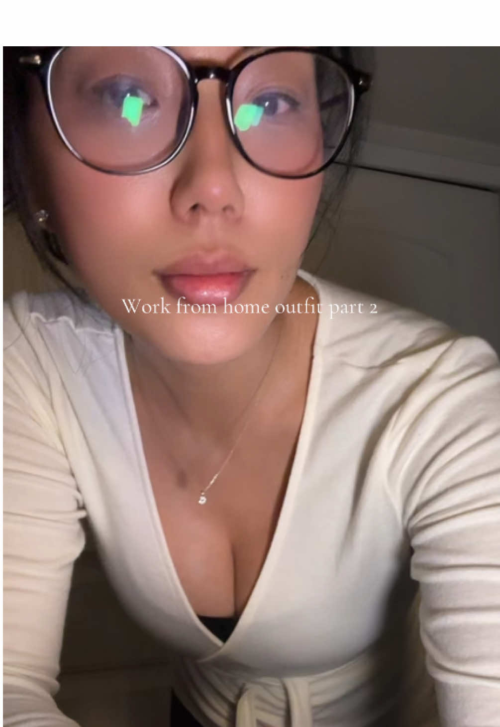 This wrap top is perfect for WFM 💼👩🏻‍💻 #OOTD 