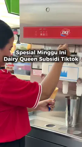 promo dairy queen pakai subsidi tiktok #juarajajanoct #PromoTiktok #DiskonTiktok #dairyqueen #promodairyqueen 