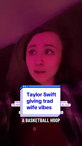 ANDDDD with Taylor Swift openly shading charli xcx on the album when charli’s biggest album (brat) is so heavily associated with democrats….. many thoughts….. #taylorswift #tradwife #charlixcx 