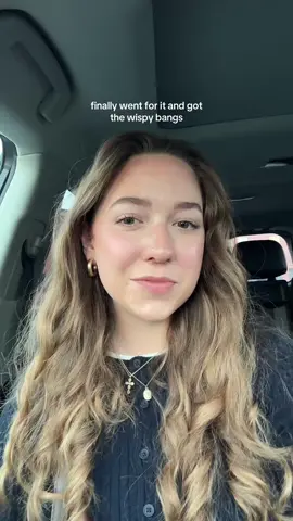 been wanting to for ages and so glad I did! #wispybangs #fallhair #haircut #hairinspo 