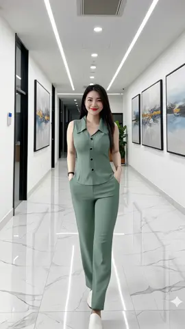 Set bộ thiết kế Áo ghile quần loe #thinhhanh #thoitrang #setbo #dobomacnha #doboxinh 