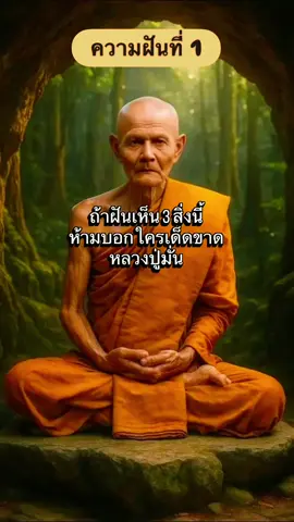 #ความฝัน #คําทํานาย #หลวงปู่มั่น_ภูริทตฺโต #ธรรมะเป็นที่พึ่ง 