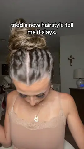 i tried. #hairstyles #foryoupage #trending 