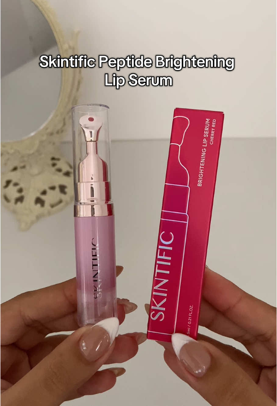 so moisturizing sa lips #skintificlipserum #skintific #skintificbrighteninglipserum #fyp #foryoupageeee #trending 