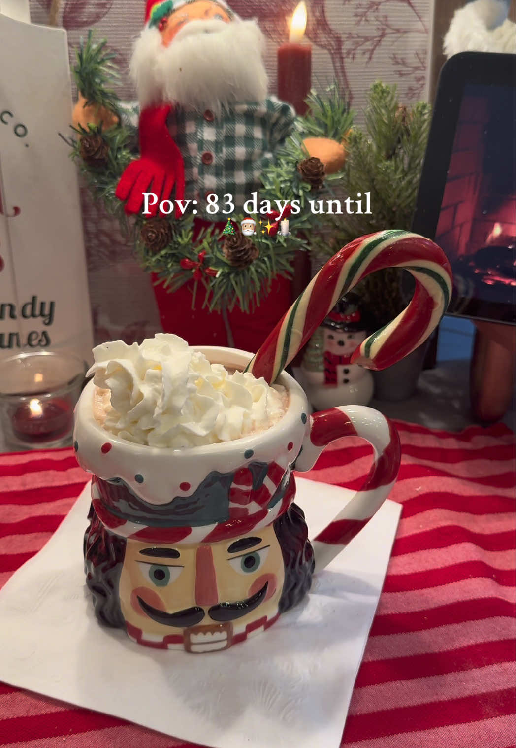 Pov: 83 days until Christmas!🎄 #fyp #christmas #cozychristmas #christmascountdown #christmastiktok 