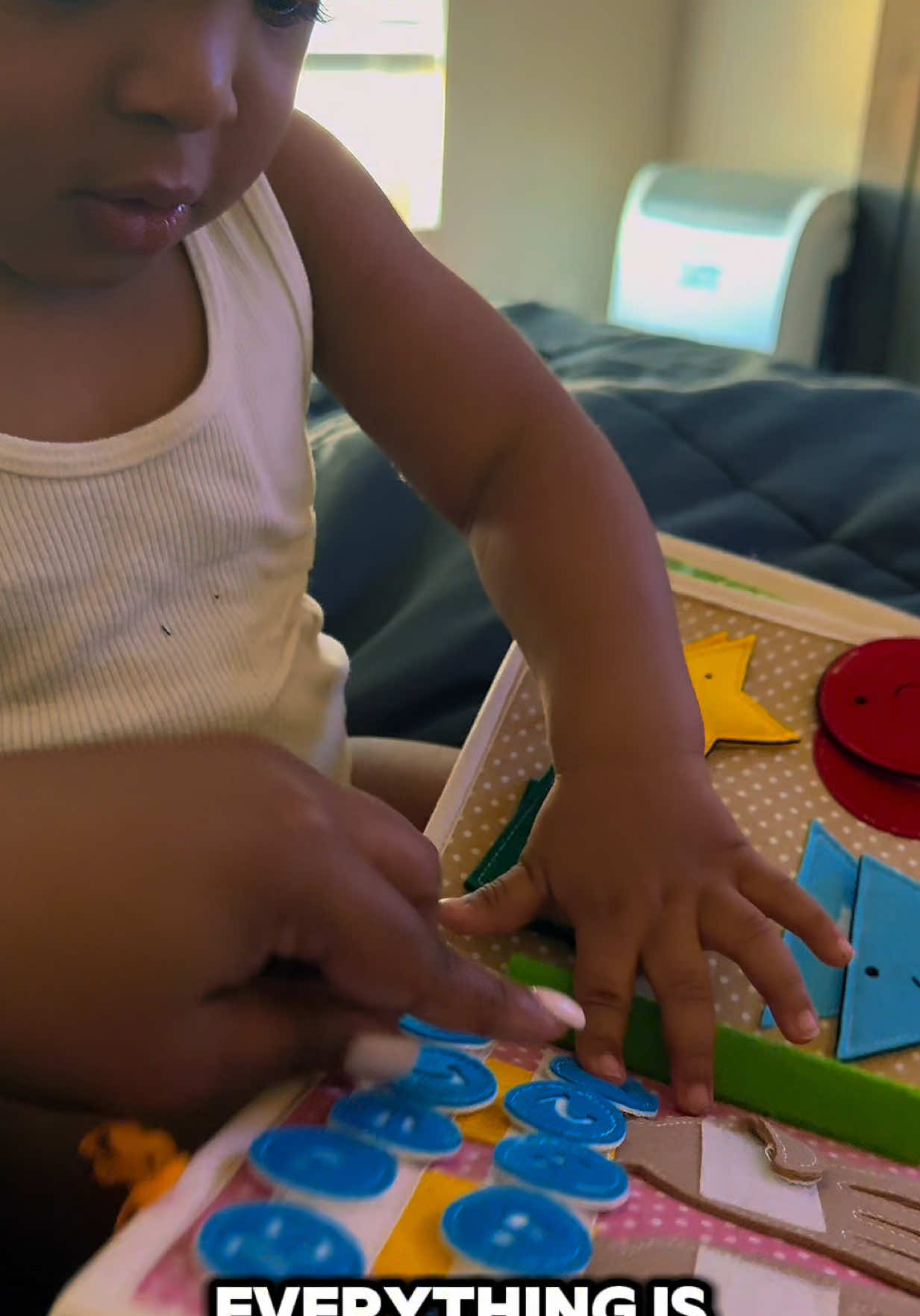 This handcrafted Busy Book cures toddler crashouts 👶📚 @childrensfavoritebooks makes screen-free toys that actually teach while keeping little hands busy 🙌 #BusyBook #toddleractivities #Montessori #toddlersoftiktok #MomsofTikTok 