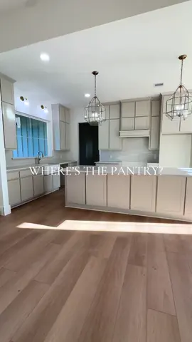 One of my favorite parts of the house! Can’t wait to hide all of my appliances in here! #pantry #kitchen #dreamhome #Home #homedesign 