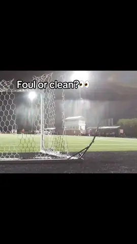 Ref said clean🫣 #Soccer #football #goalkeeper #athlete #relatable 