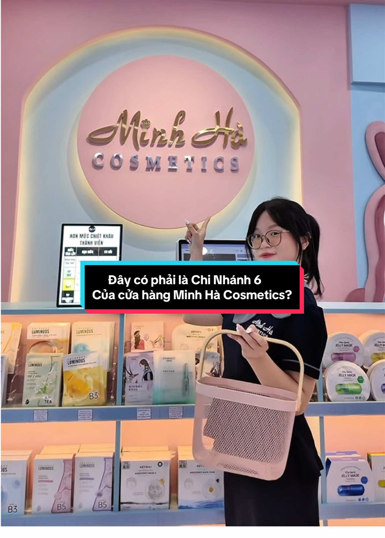 Đây có phải là Chi Nhánh 6 của cửa hàng Minh Hà Coómetics không dọ mn? #minhhacosmetics #myphamchinhhang #mypham #lamdep #xuhuong 