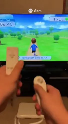Normal Wii Fit gameplay, but the player has a heart attack. #ai #sora #nintendo #brainrot #meme