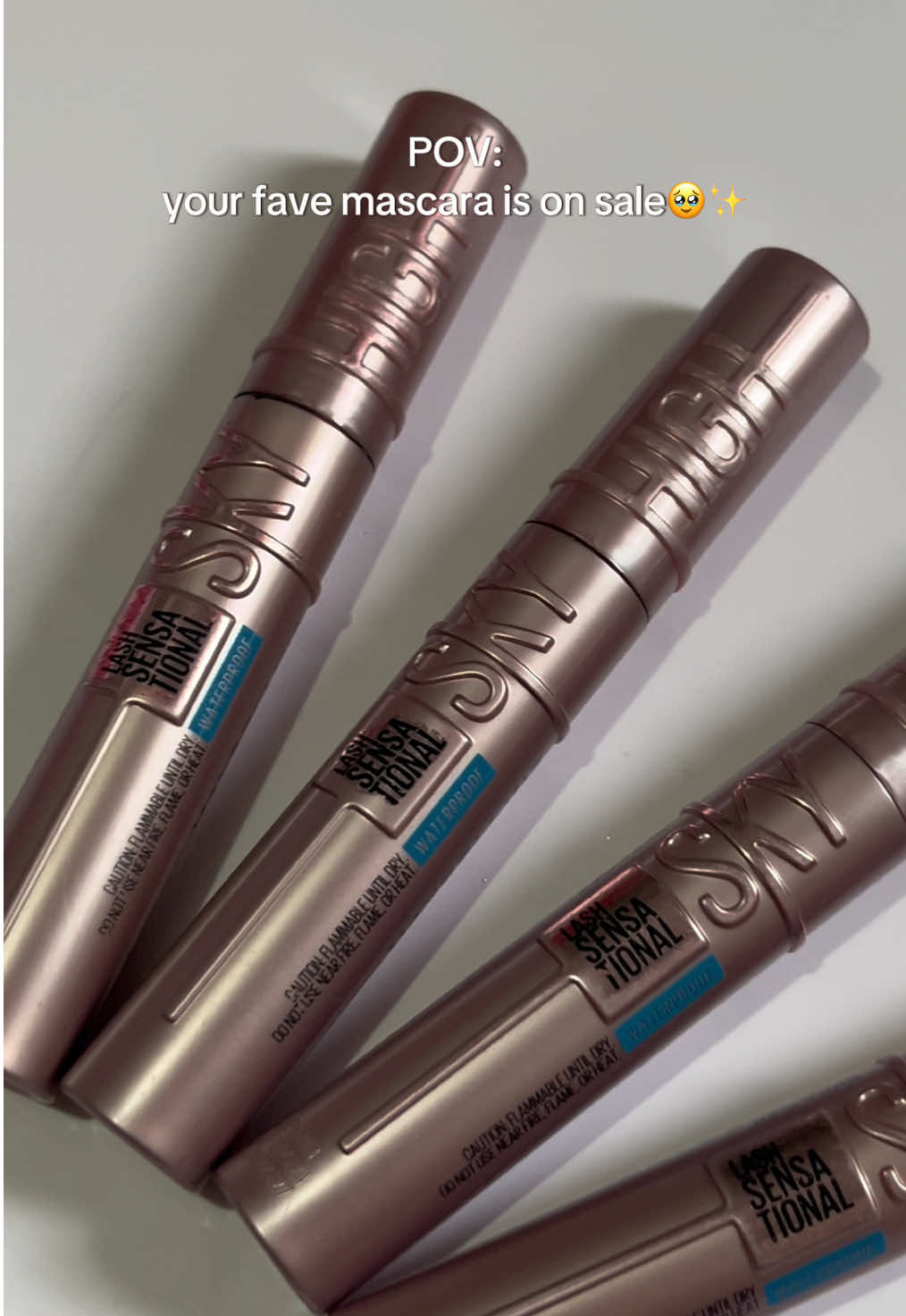 Hoard malala ng @Maybelline New York PH sky high mascara😅✨ #maybelline #skyhighmascara #mascara #waterproofmascara #maybellineskyhighmascara 
