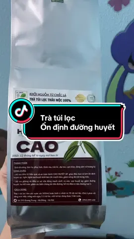 Trà túi lọc hỗ trợ h.u.y.ế.t á.p c.a.o. Giúp điều hoà và ổn định h.u.y.ế.t á.p, ngăn ngừa tạo huyết khối làm tắt mạch m.á.u. Hỗ trợ phòng xơ vữa động mạch vành và n.ã.o Giảm đ.ư.ờ.n.g h.u.y.ế.t. #huyetapcao#dieuhoahuyetap#ondinhduonghuyet #caohuyetap #suckhoelavang