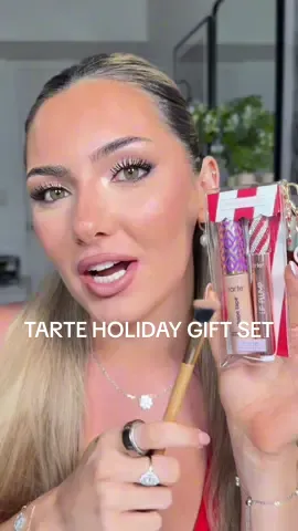 RUN! 🎁🚨 @tarte cosmetics just added a FREE brush to their shape tape holiday gift set! 💝 limited time deal today (10/03) 🫶🏻 #tartecosmetics #tarte #giftsforher #holidaygiftset #tiktokshopfalldealsforyou  