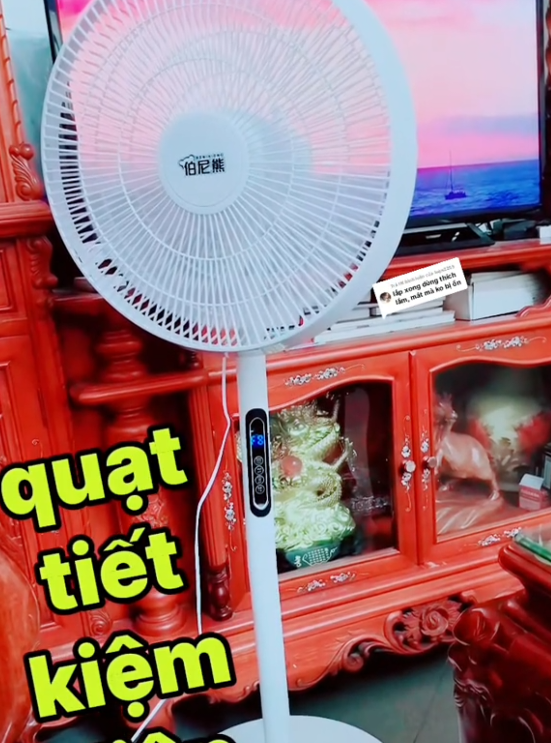 Trả lời @haja2255  Quạt điện kèm điều khiển tiết kiệm điện nhiều chức năng, nên mua??? Có nha ... #quatcaydung #quatcay #quatdieukhien #quatdieukhientuxa #quatdung 