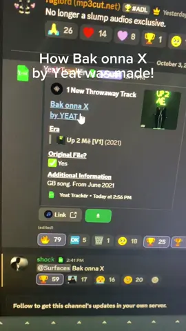 how Bak onna X by #yeat was made! (cant believe ts #leaked... 🥲) #flstudio #remake 