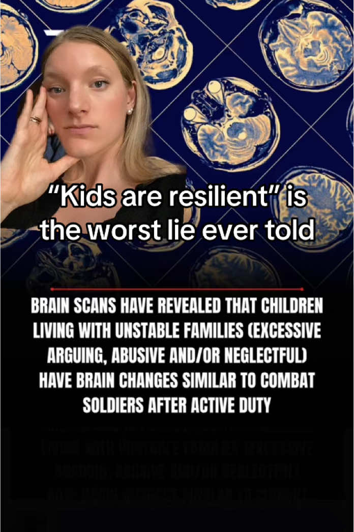I truly hate the phrase “kids are resilient!” because just because a kid is able to go through trauma doesn’t mean they’re making it out unfazed. It’s just a way for people to cope with the fact that kids are going through something terrible, by pretending they’re somehow immune from trauma. #greenscreen 