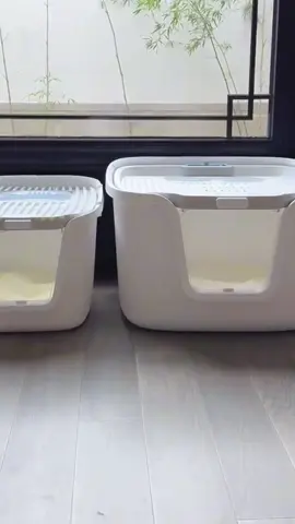 100ribuan udah bisa punya litter box tertutup 2 pintu ini! #promoseruweekend #pawsitivevibes #litterbox #pasirkucing #pasirkucing 