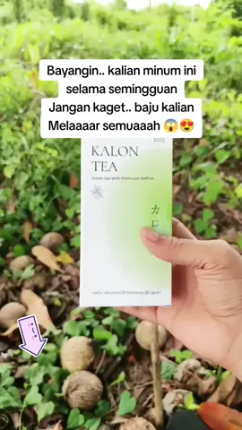 Kalon Teh Hijau Greentea Premium Saffron #tehhijau #kalontea #pejuangdiet 