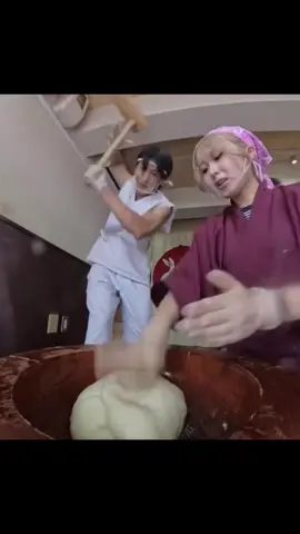 各国模仿日本打年糕#cosplayers 