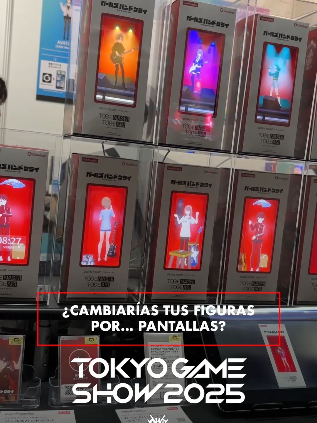 ¿Cambiarías tus #figuras #coleccionables por pantallas? #geek #collection #otaku #geek #TGS2025