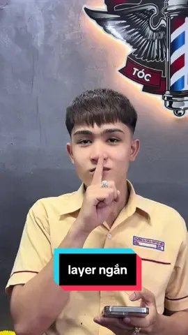 Layer ngắn không bung ae tóc ôm xẹp thích gọn gàng tham khảo#xuhuong #tocdep #layer #tocnamtrung 