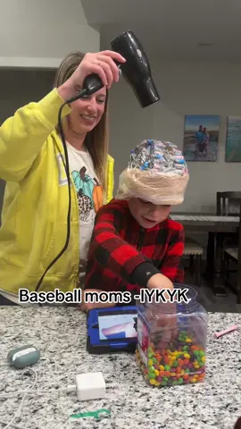 Are you really a baseball mom if you haven’t spent a part of your weekend perming hair? 😂 #merm #perm #baseball #baseballboys #baseballlife 