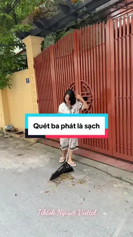 Chổi quét sân vườn #nguyetviettel #tiktokshop #xuhuong #chổi 