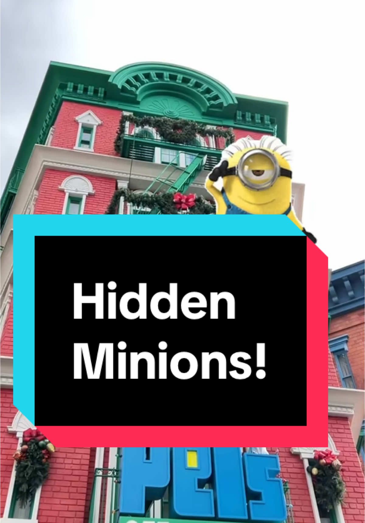 I love finding hidden details like this at Universal Studios Hollywood!  #universalstudios #universalstudioshollywood #minions #secretlifeofpets #onthisday 