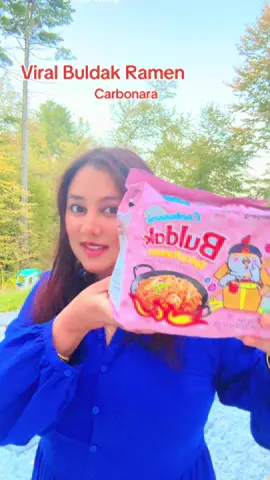 Tried the creamy Buldak Carbonara Tiktok hack again. Came out delicious #buldak #noodle #ramen #tiktokshopnewarrivals #tiktokshopfinds 