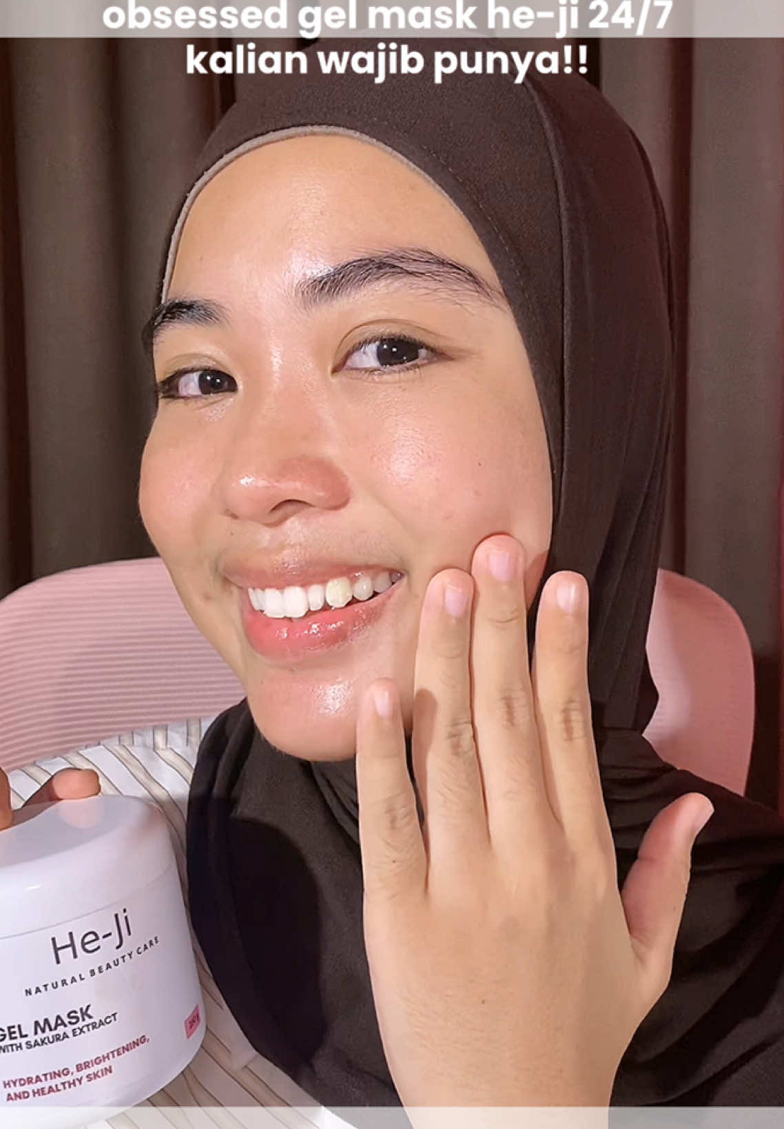 glowing skin unlocked🔓#skincare #pakaiheji #gelmaskheji 