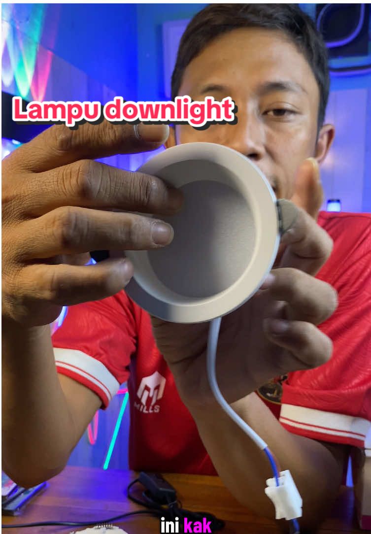 Lampu downlight dengan 3 warna pencahayaan #idedekorasi #lampudownlight #gajiansale #PromoGuncang1010 