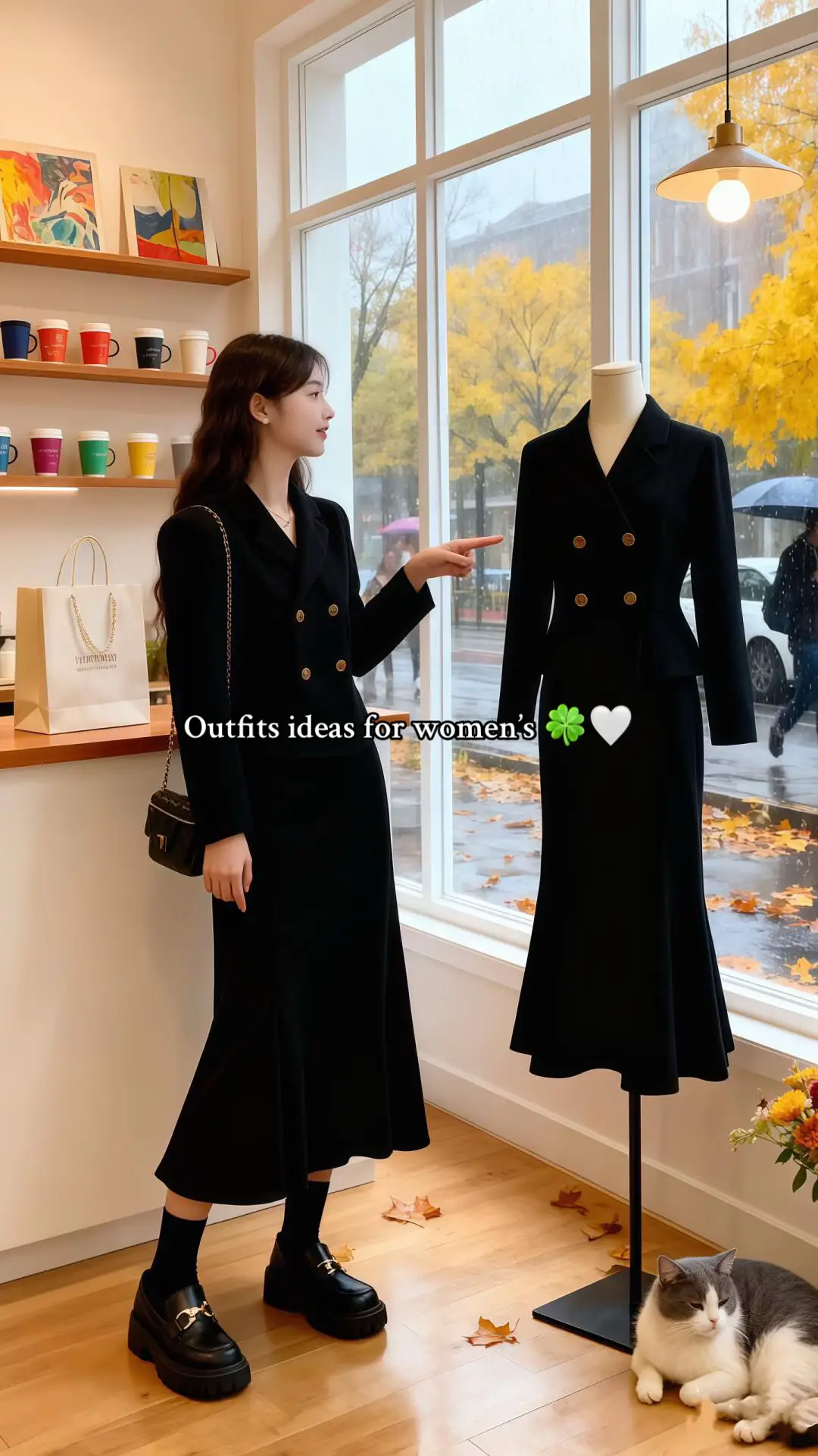 Outfits ideas for women’s 🍀🤍#OOTD #fashion #style #outfitinspo #fashionbypanei💜 