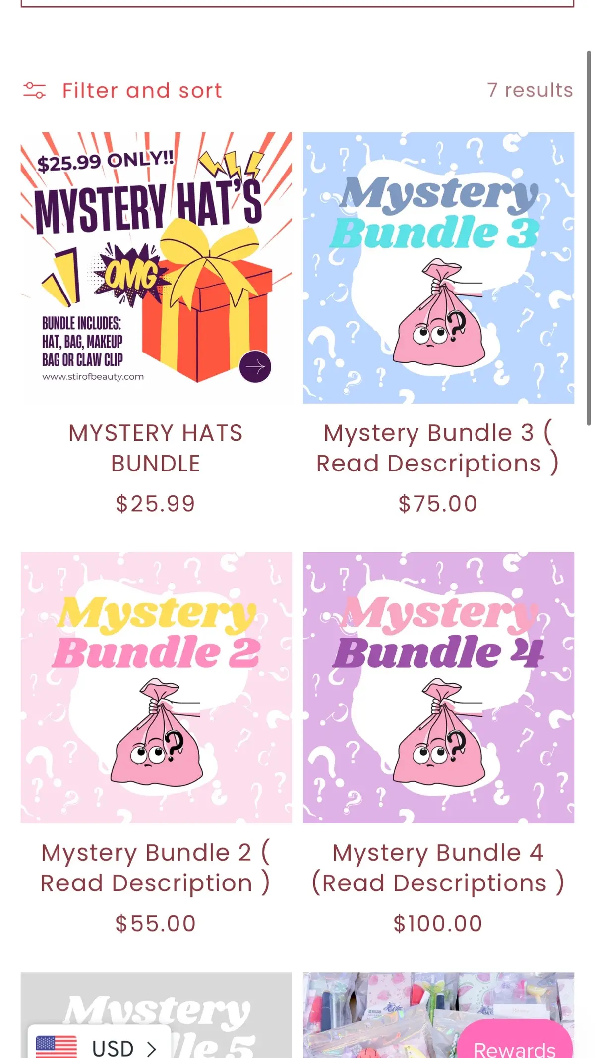 Your favorite 🤩 MYSTERY BUNDLES are BACK!! 🎉 Pick your bundle today and get DOUBLE the goodies inside — twice the fun, twice the surprise! 🥳