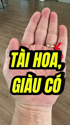 Chỉ tay giàu có, dấu sao trên bàn tay #tamlinh #phongthuy #xemchitay #trending 