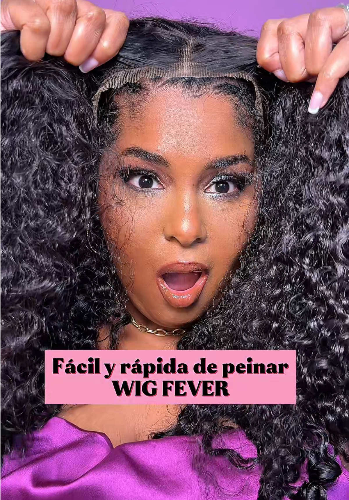@WigFever Hair QUEEE! SIN PEGA Y HUMANA 🤩🤩🤩🍒🌸 Wigfever M-Cap 9x6 Burmese Curly Wave Wear Go Glueless Wig Pre-Cut Lace Human Hair Wig Beginner Friendly #wigfever #gluelesswig #pelucasinpega #pelucas #pelucashumana