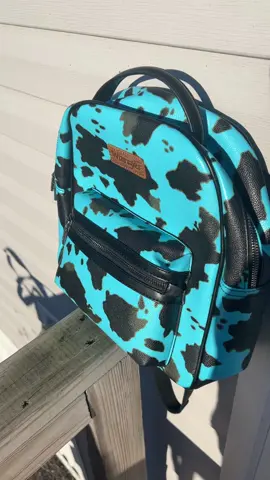 Turqoise 🐮 Backpack #tiktokshopfinds #creatorsearchinsights #falldealsforyou 