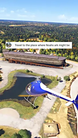 We found Noah's Ark #flightsimulator #airplane #fly  #aviation #airbus 
