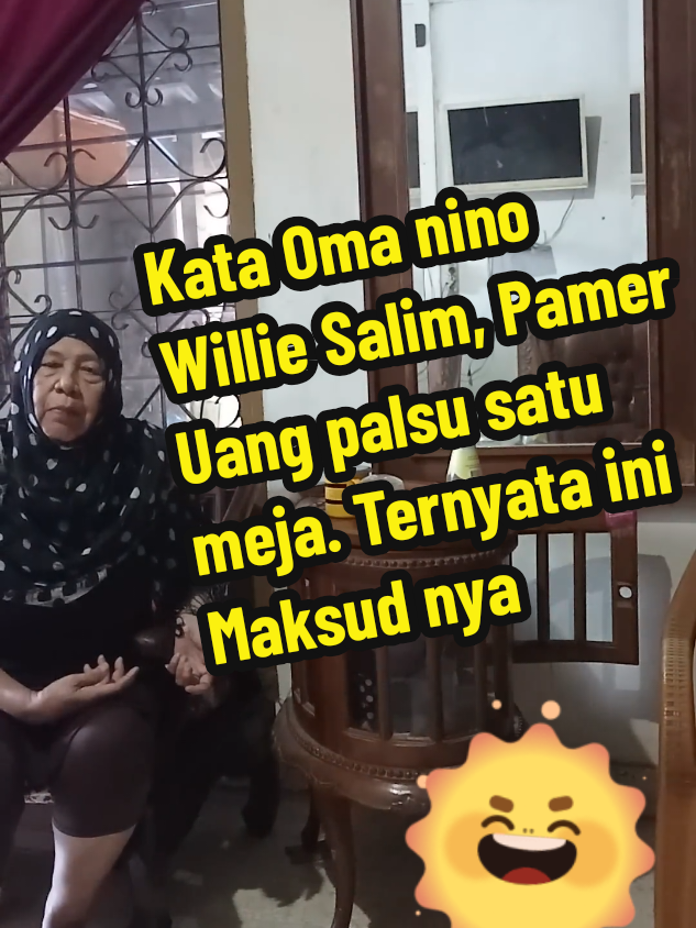 Kata oma nino Willie Salim Pamer uang palsu. Simak Selengkap nya #williesalim #omanino #uangpalsu #updatehariini #beritaterbaru 